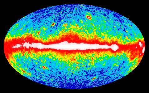 Gamma Ray All Sky Map